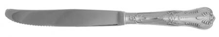 Lbi1 (Silverplate) Modern Solid Knife by LBL Italy