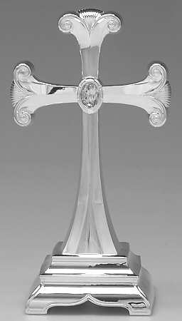 Wedding Promises (Silverplate, Hollowware) Cross Figurine by Lenox