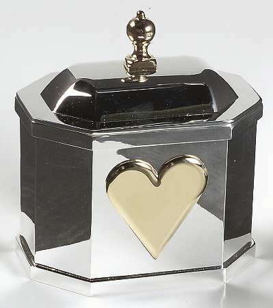 Wedding Promises (Silverplate, Hollowware) Octagonal Box with Lid