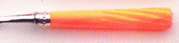 Bijoux-Coral Orange (Stainless, Plastic) by Laure Japy