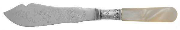 Pearl Handle Flatware 6 (Stering) Pearl Handle Master Butter