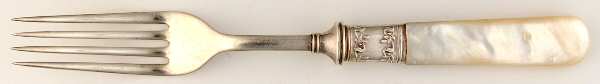 Pearl Handle Flatware 6 (Stering) Pearl Handle Fork