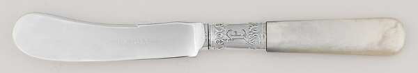Pearl Handle Flatware 6 (Stering) Pearl Handle Butter Spread/Paddle