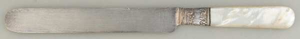 Pearl Handle Flatware 6 (Stering) Pearl Handle Breakfast Knife