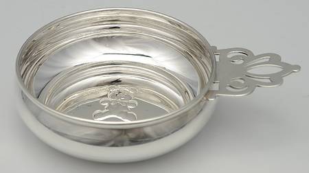 Teddy Bear (Sterling) 4" Porringer
