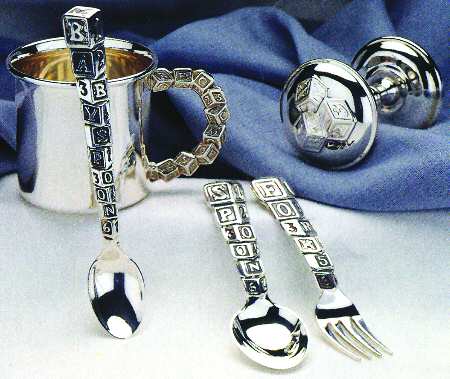 ABC  (Sterling) by Lunt Silver