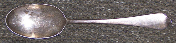 LCN1 (Sterling) Place/Oval Soup Spoon by Lionel A Crichton