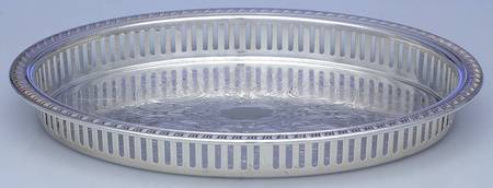 LEO15 (Silverplate, Hollowware) 11" Oval Dessert Tray