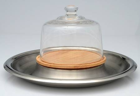 Tuscany Classics (Hollowware) Cheese Stand with Glass Dome