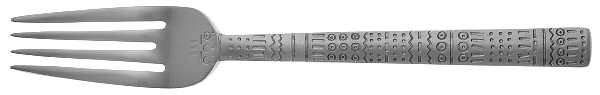 Tattoo (Stainless) Individual Salad Fork