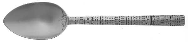 Tattoo (Stainless) Solid Serving Spoon