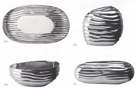 Sculpted Metal (Metal, Hollowware) by Lenox