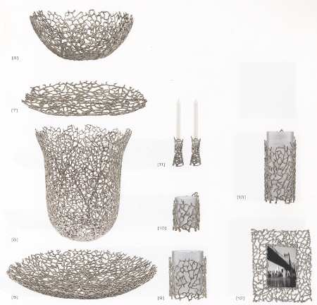 Abstract Coral (Metal, Hollowware) by Lenox