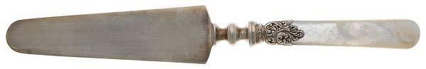 Pearl Handle Flatware 18 (Sterling) Pearl Handled Cake Knife
