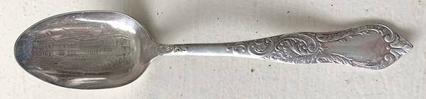 Chicago's Columbian Expo 1893 (Silverplate) Souvenir Spoon (Teaspoon)