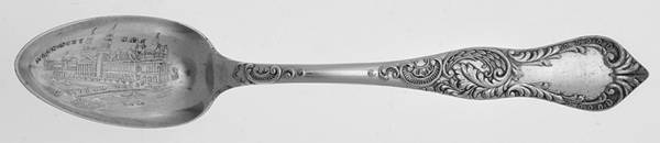 Chicago's Columbian Expo 1893 (Silverplate) Souvenir Spoon (Teaspoon)