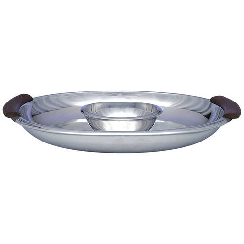 Urban Accents (Aluminum, Hollowware) 2 Piece Chip & Dip Set