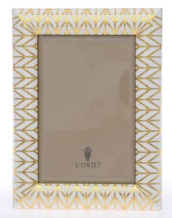 Chevron (Gold Electroplate, Hollowware) by L'Objet
