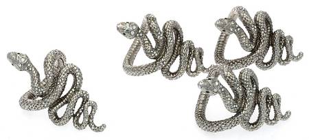 Snake (Platinum Plated, Hollowware) by L'Objet