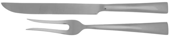 Archdale (Stainless) Large 2-Piece Roast Carving Set, Solid Piece by Lenox