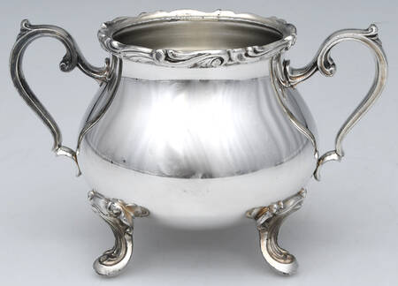 LEO25 (Silverplate, Hollowware) Sugar Bowl No Lid