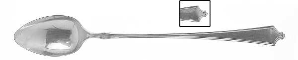 Abraham Lincoln (Sterling, 1910) Iced Tea Spoon by Manchester