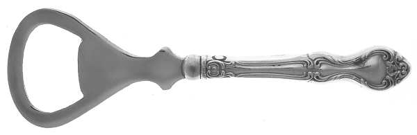 Amaryllis (Sterling, 1951), USA Bottle Opener with Stainless Bowl