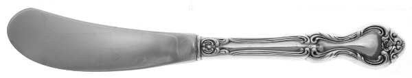 Amaryllis (Sterling, 1951), USA Butter Spreader Hollow Hdl-Paddle/Stainless Blade