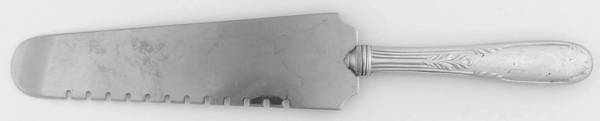 Fleetwood (Sterling, 1910) Cake Knife with Stainless Blade