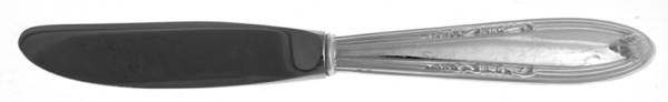 Leonore (Sterling, 1939) Modern Hollow Butter Spreader (Stainless)