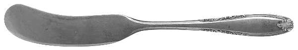 Leonore (Sterling, 1939) Flat Handle Butter Spreader