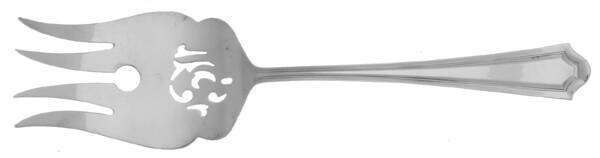 Mary Warren (Sterling, 1910-1932) Small Solid Fish Serving Fork by Manchester