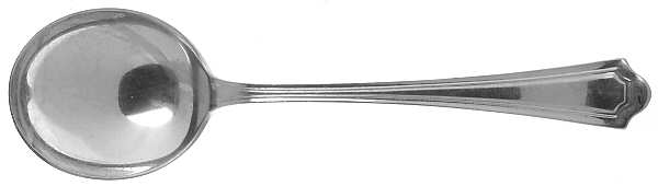 Mary Warren (Sterling, 1910-1932) Round Bowl Soup Spoon (Gumbo)