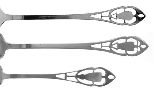 Pierced Handle (Sterling, 1951) by Manchester