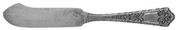 Princess (Sterling, 1910-1932) Flat Handle Butter Spreader