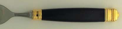Continental-Black (Stainless-Gold Accent) by Mikasa