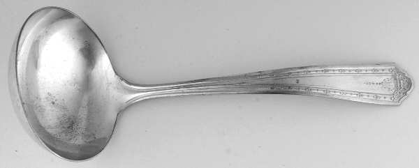 MJC1 (SILVERPLATE) Solid Gravy Ladle by Majestic Mfg Co