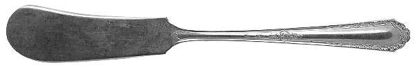 MRI1 (SILVERPTE) Flat Handle Butter Spreader by Marianne
