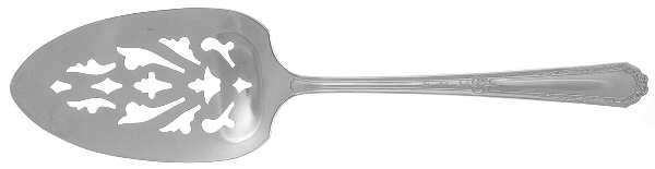 MRI1 (SILVERPTE) Solid Pierced Pie Server
