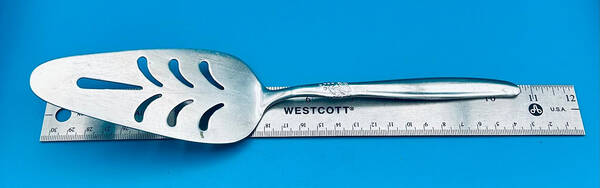 Grape (Stainless) Solid Pierced Pie Server