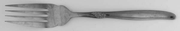 Grape (Stainless) Large Solid Cold Meat Serving Fork