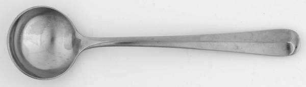 MSR1 (Stainless) Round Bowl Soup Spoon (Bouillon)