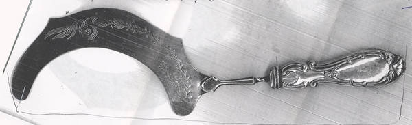 Orleans (STERLING) Asparagus Server with Stainless Bowl