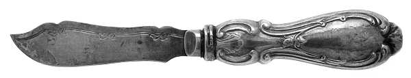 Orleans (STERLING) Hollow Handle Master Butter Knife