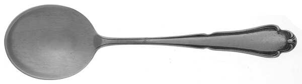 MTN4 (SILVERPLATE) Round Bowl Soup Spoon (Cream Soup) by Martin