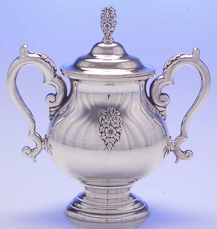 MYK1 (Sterling, Hollowware) Sugar Bowl & Lid