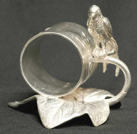 Figural Napkin Rings (Silverplate) Figural Napkin Ring