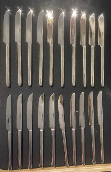 Mono Oval (Stainless) New French Hollow Knife by Mono