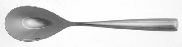 Arte (Stainless) Place/Oval Soup Spoon by Mepra