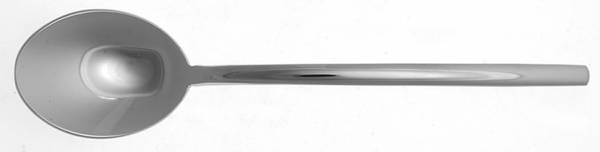 Due (Stainless, Glossy) Place/Oval Soup Spoon by Mepra